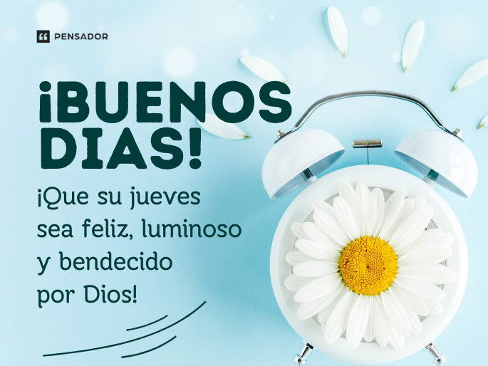 feliz jueves bendiciones