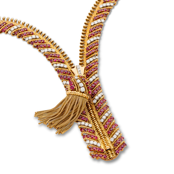 van cleef triple necklace