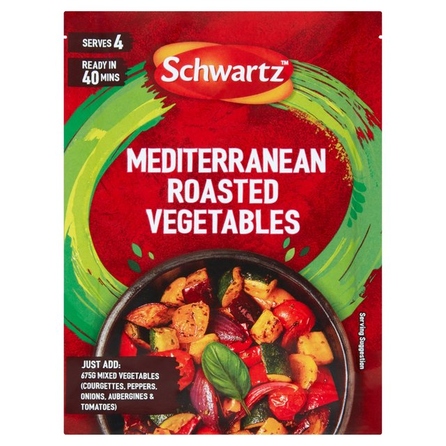 schwartz mediterranean roasted vegetables