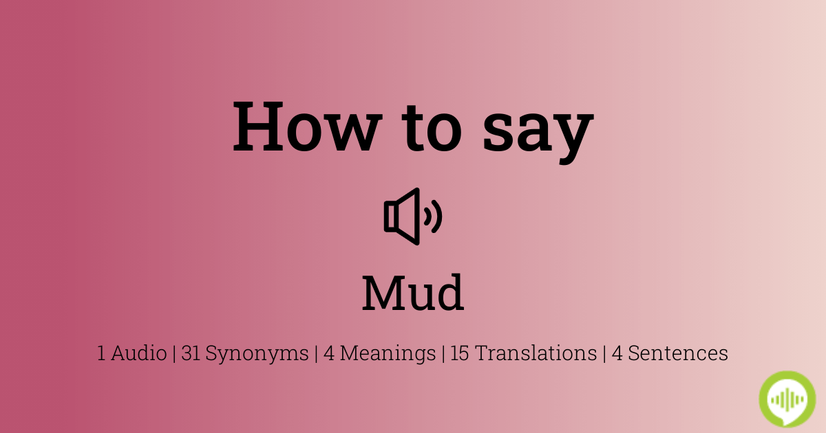 mud synonym