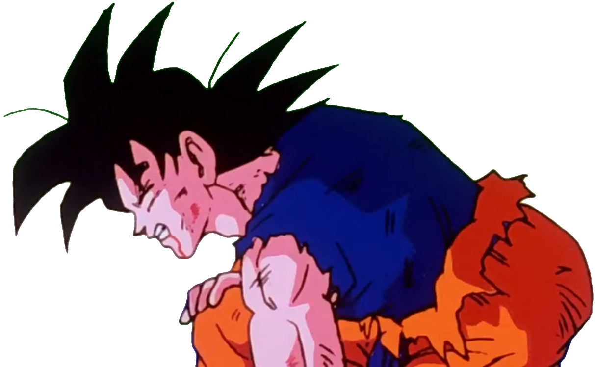 goku kneeling