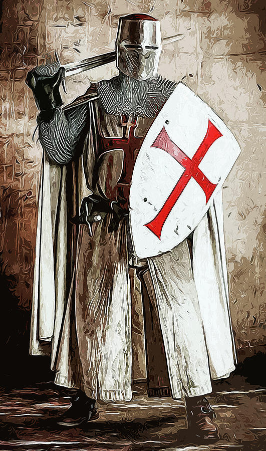 templar knight artwork