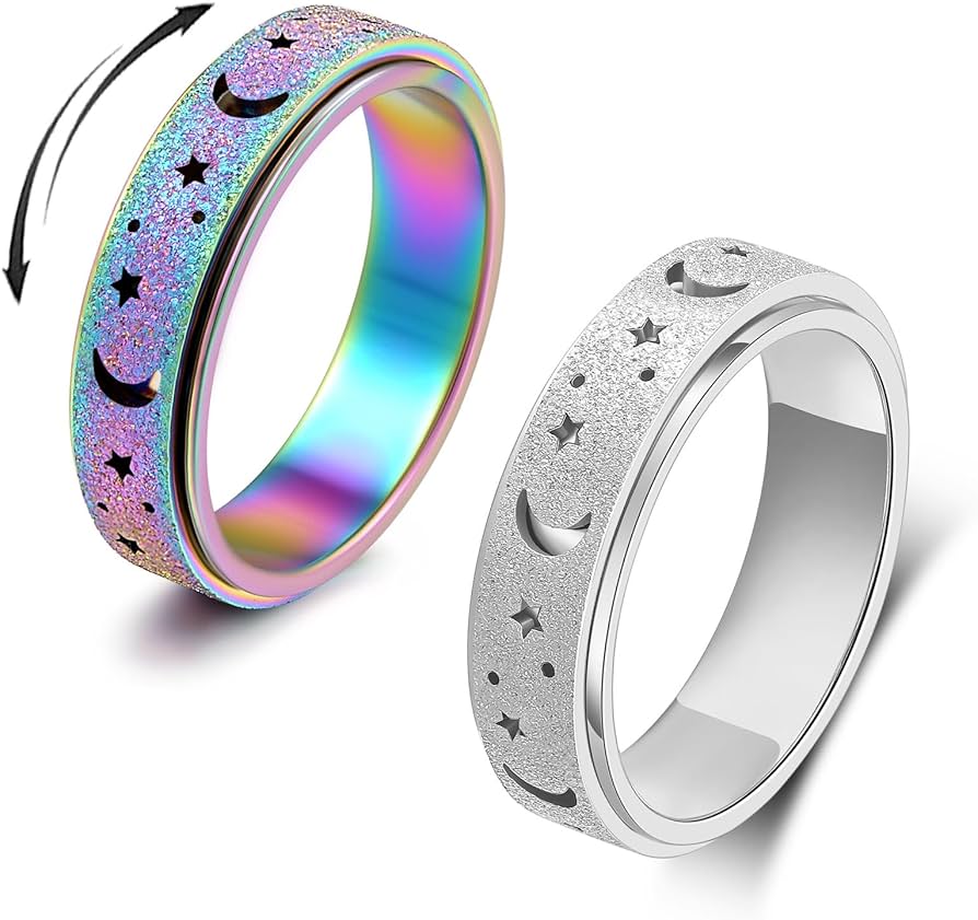 ladies spinner rings