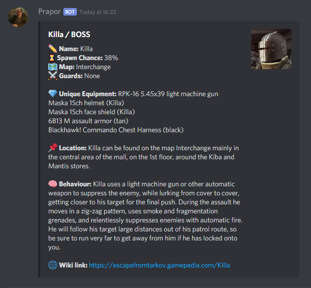 tarkov discord bots