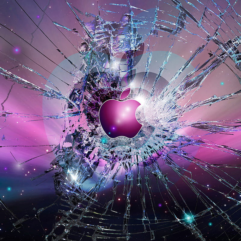 broken ipad screen wallpaper