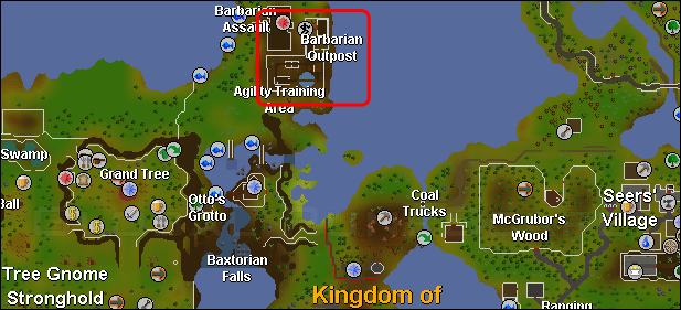 osrs barbarian agility course