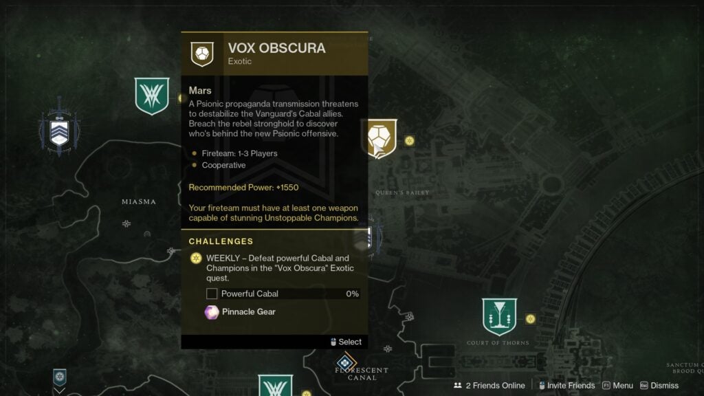 destiny 2 vox obscura