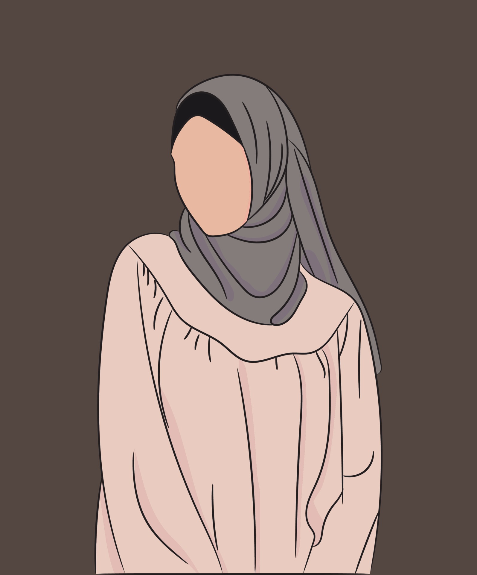 girl pic with hijab