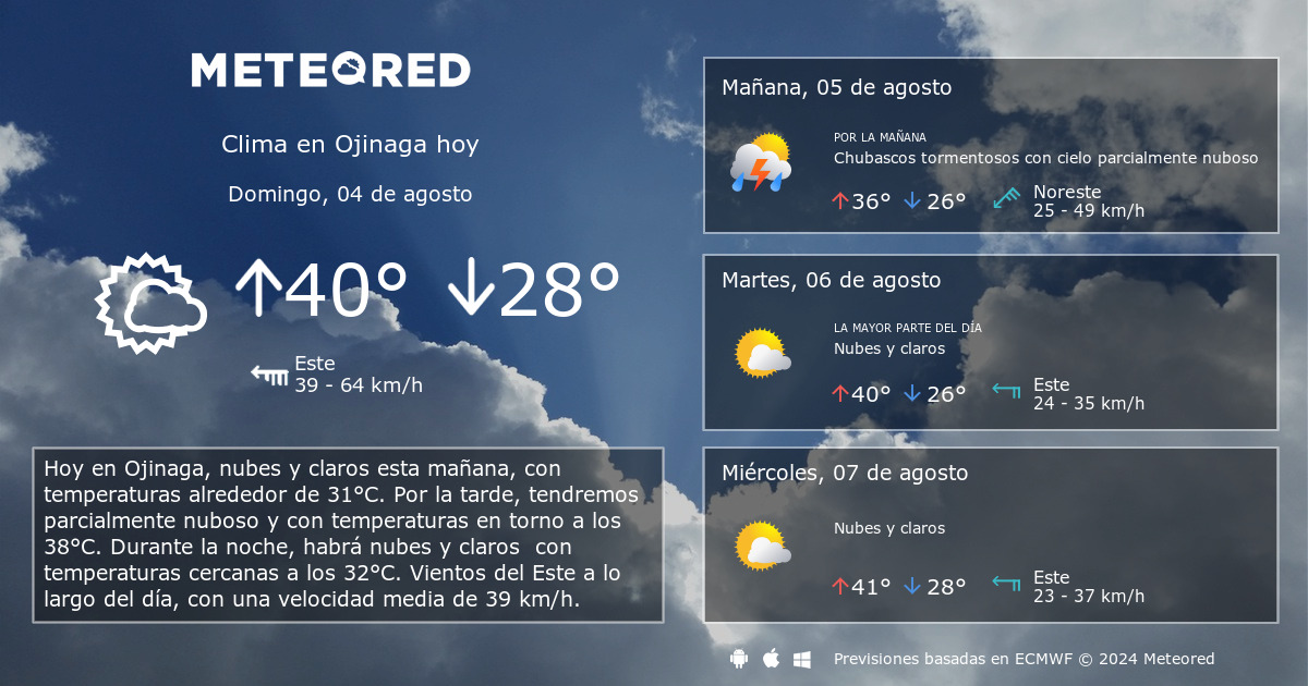 clima ojinaga