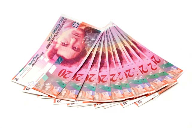 400 swiss francs in pounds