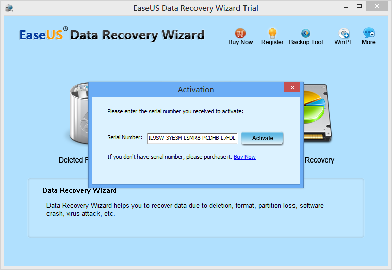 easeus data recovery 8.0 license code