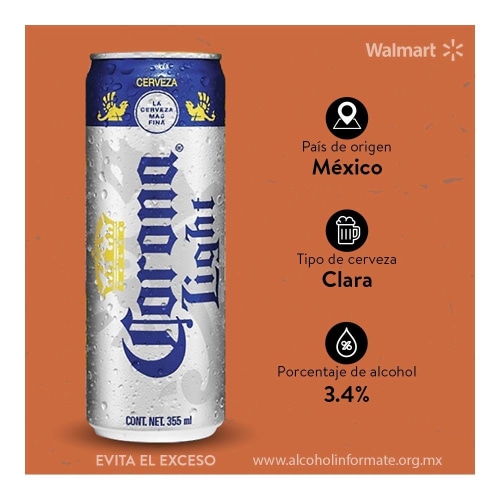 12 de corona light precio