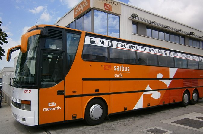 bus from barcelona airport to lloret de mar