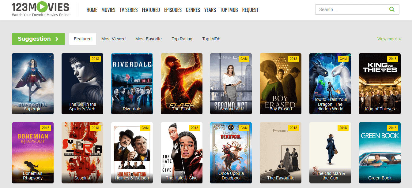 123movies free online movie streaming sites