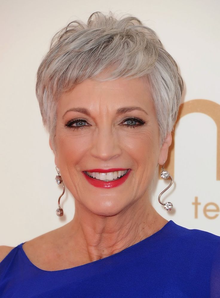 short hair older women