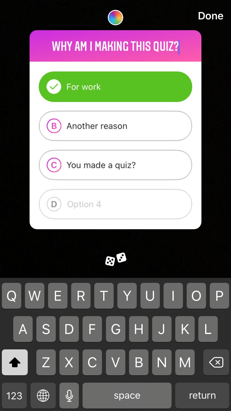 ig quiz