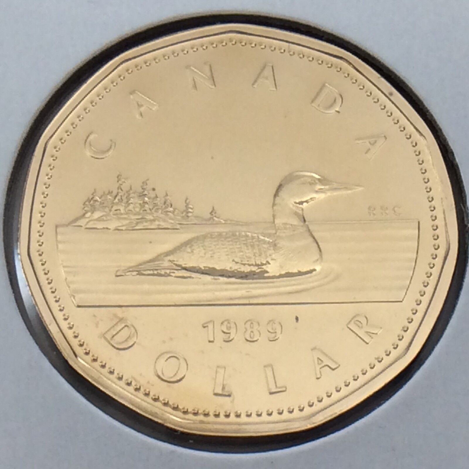 1989 canada dollar