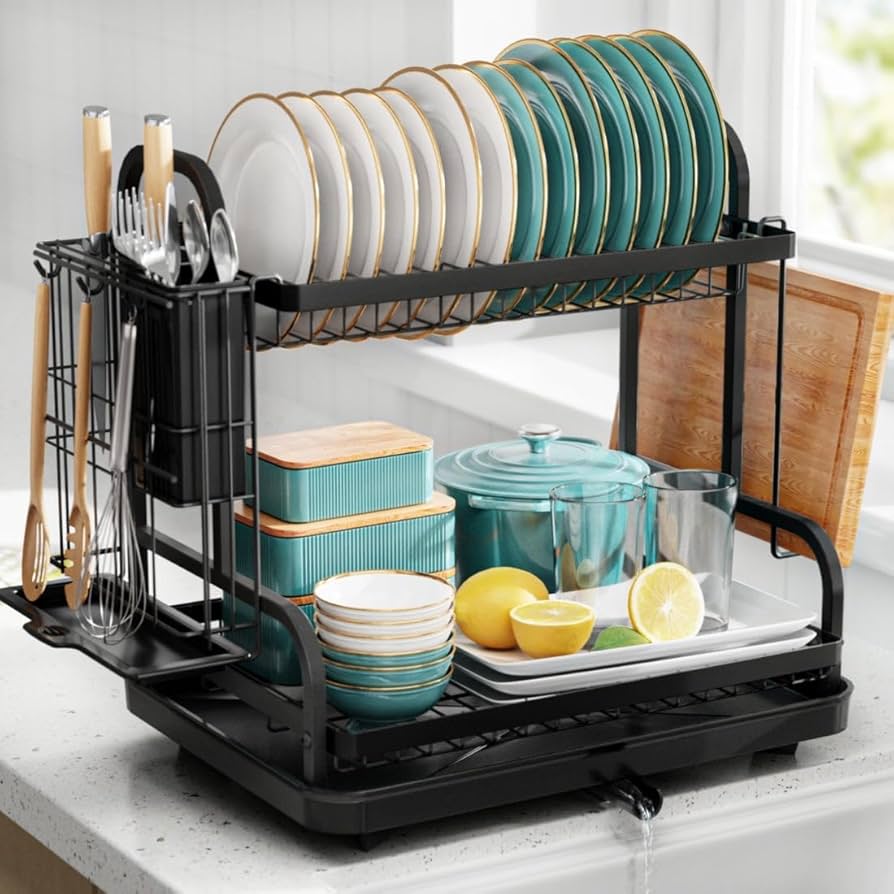 kitchen dish drying rack