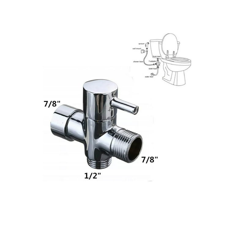 3-way t-adapter for bidet