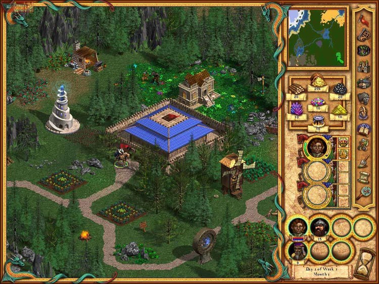 heroes of might and magic 4 heroes