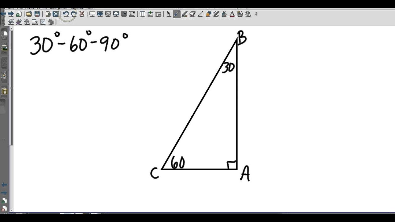 8 3 special right triangles answer key