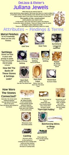 how to identify vintage jewelry