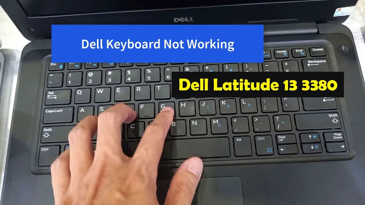 keyboard on laptop not working dell