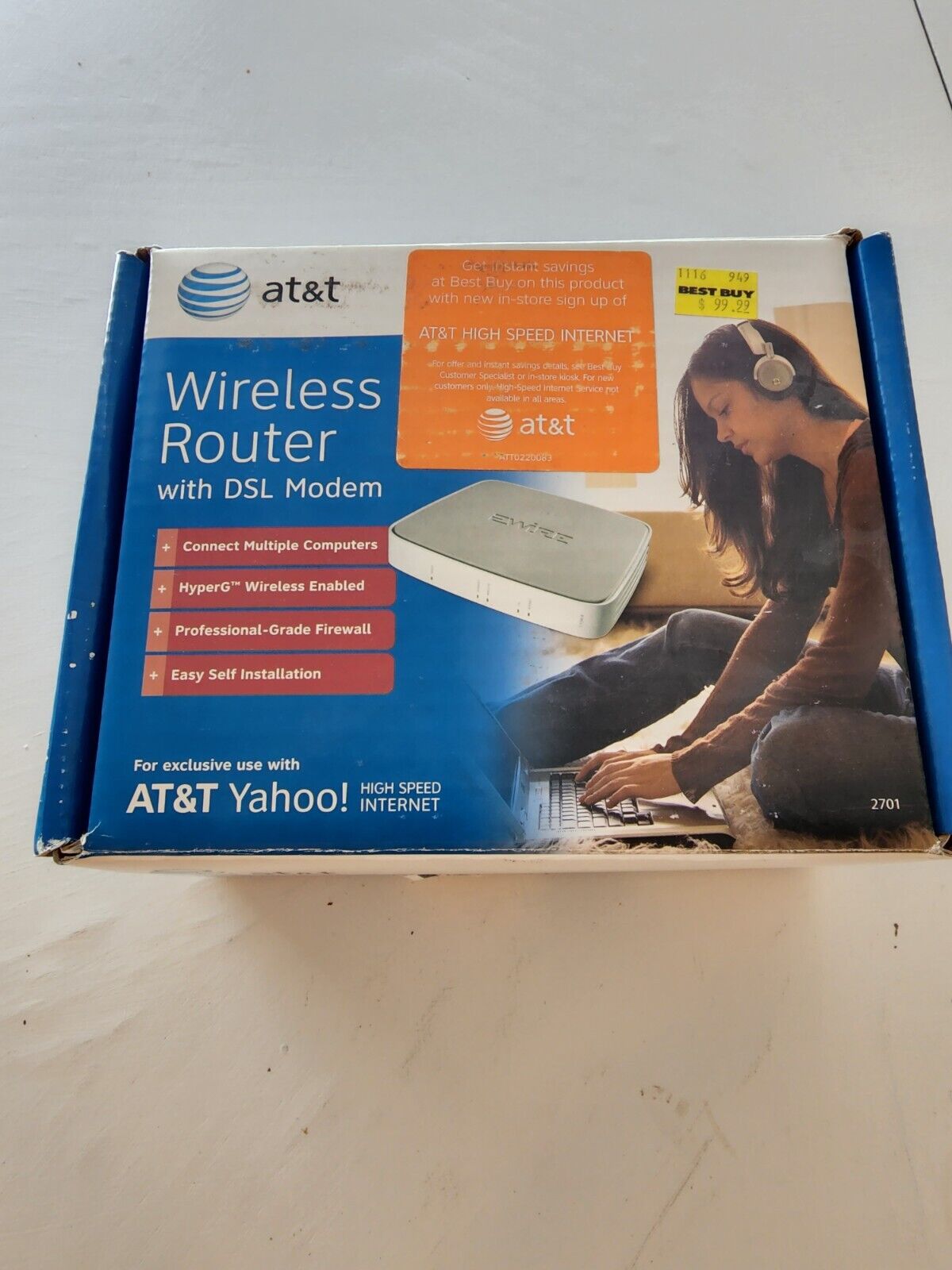 dsl modem at&t