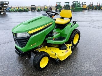 used riding lawn mower