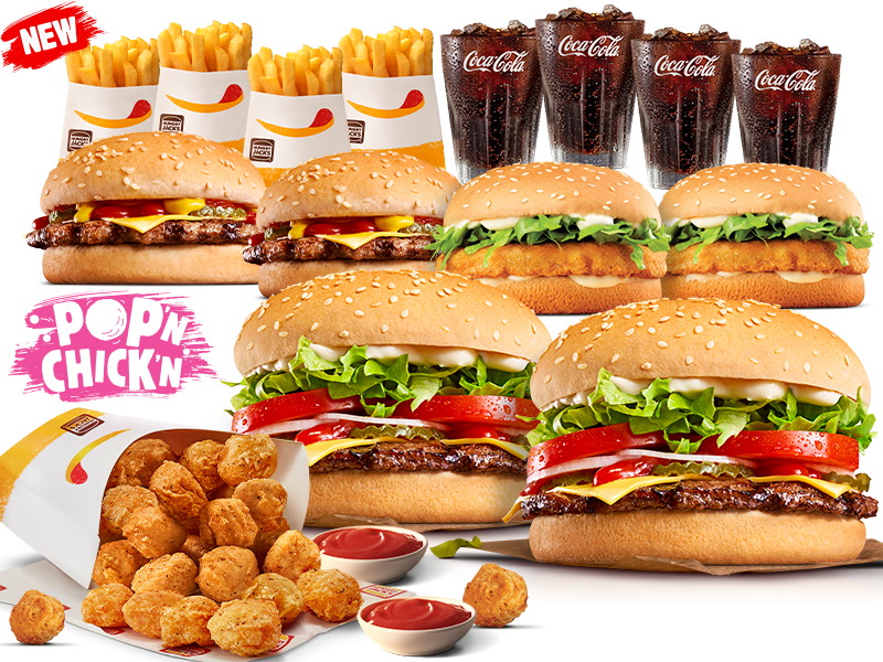 hungry jacks family bundle medium price