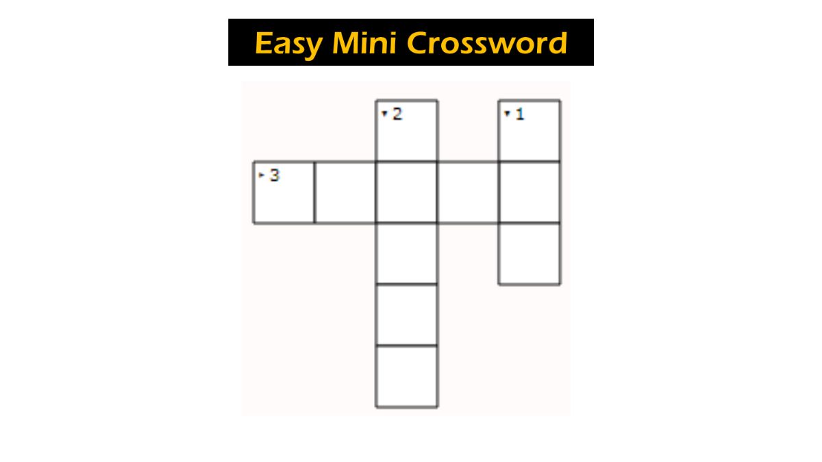 mini crossword puzzles