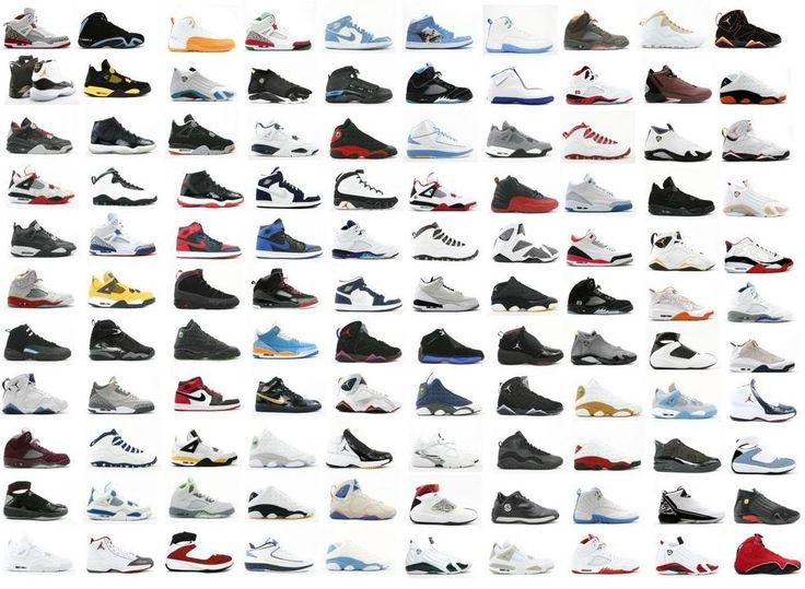 picture of all air jordan shoes