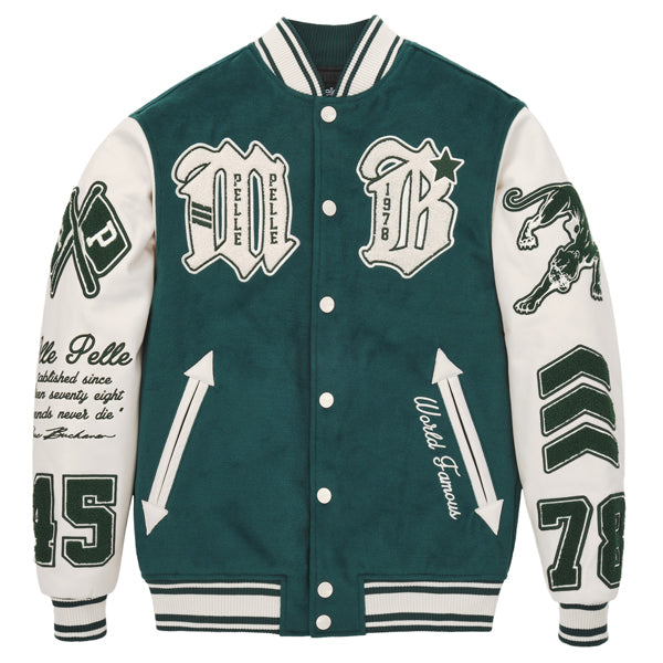 pelle pelle letterman jackets