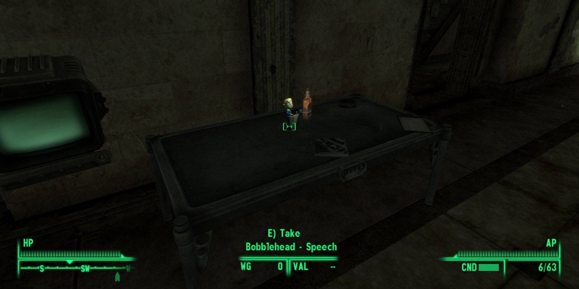 speech bobblehead fallout 3