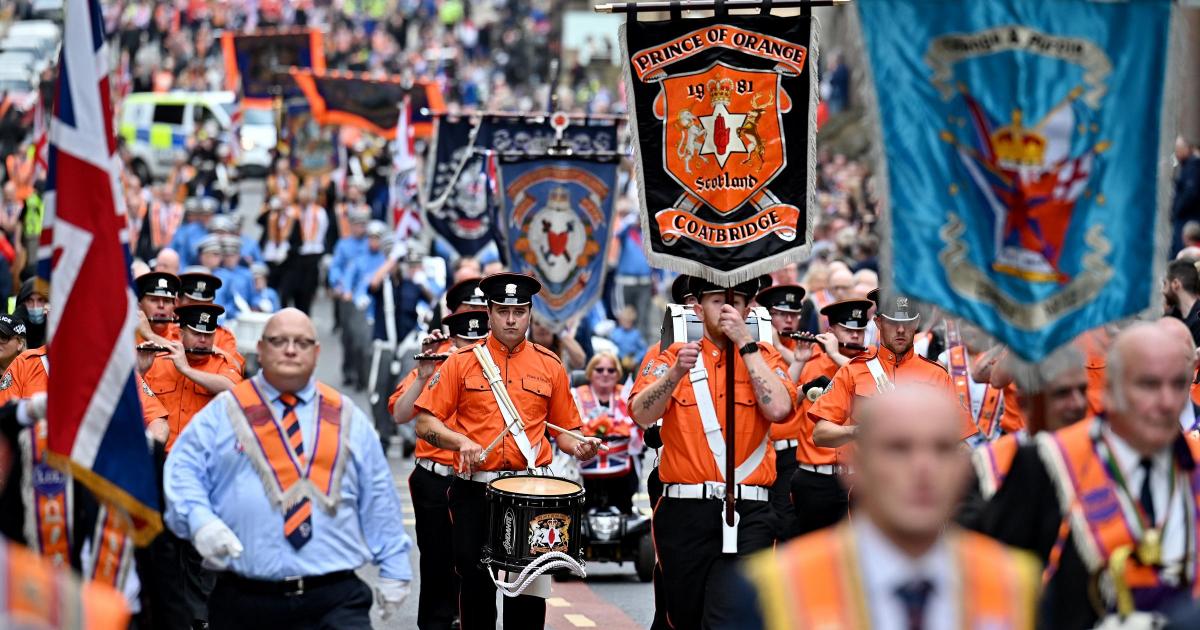 glasgow orange parade 2023