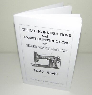 singer sewing machine instructions