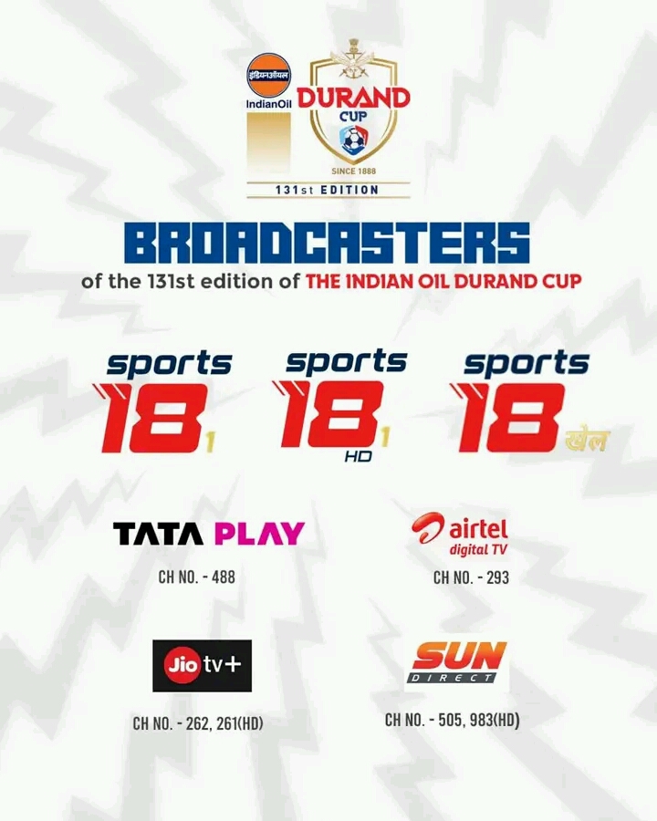 durand cup 2022 telecast