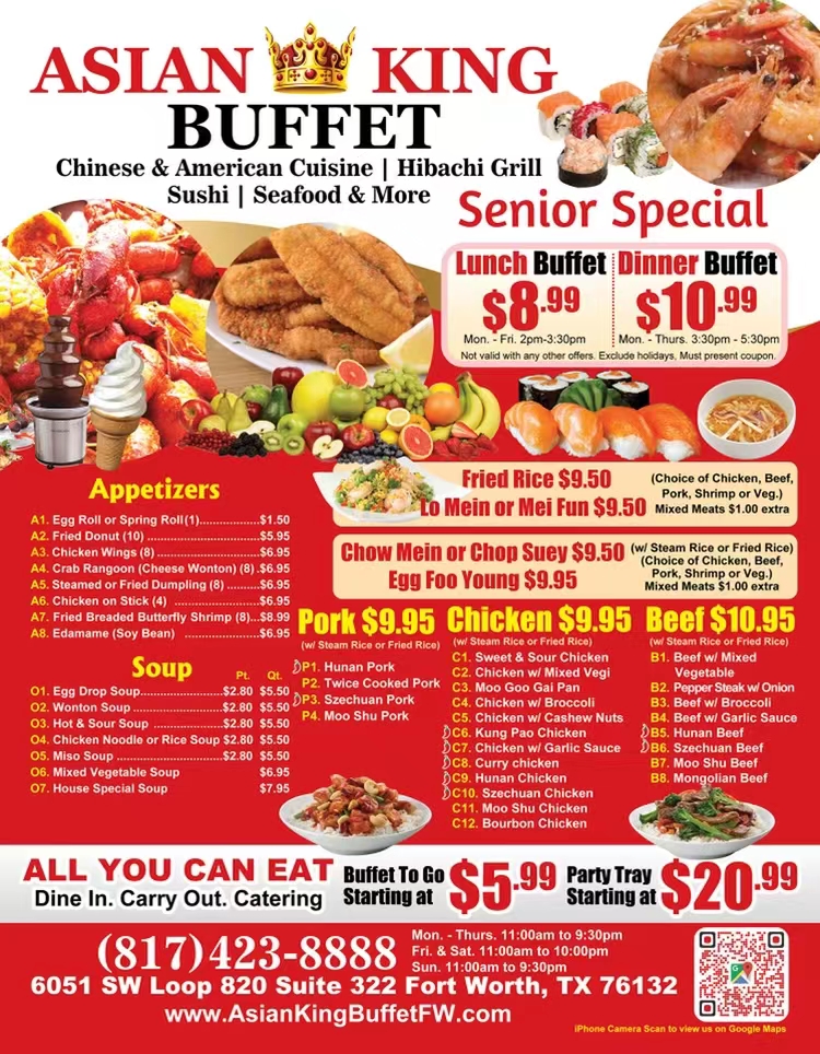 chinese buffet near me prices