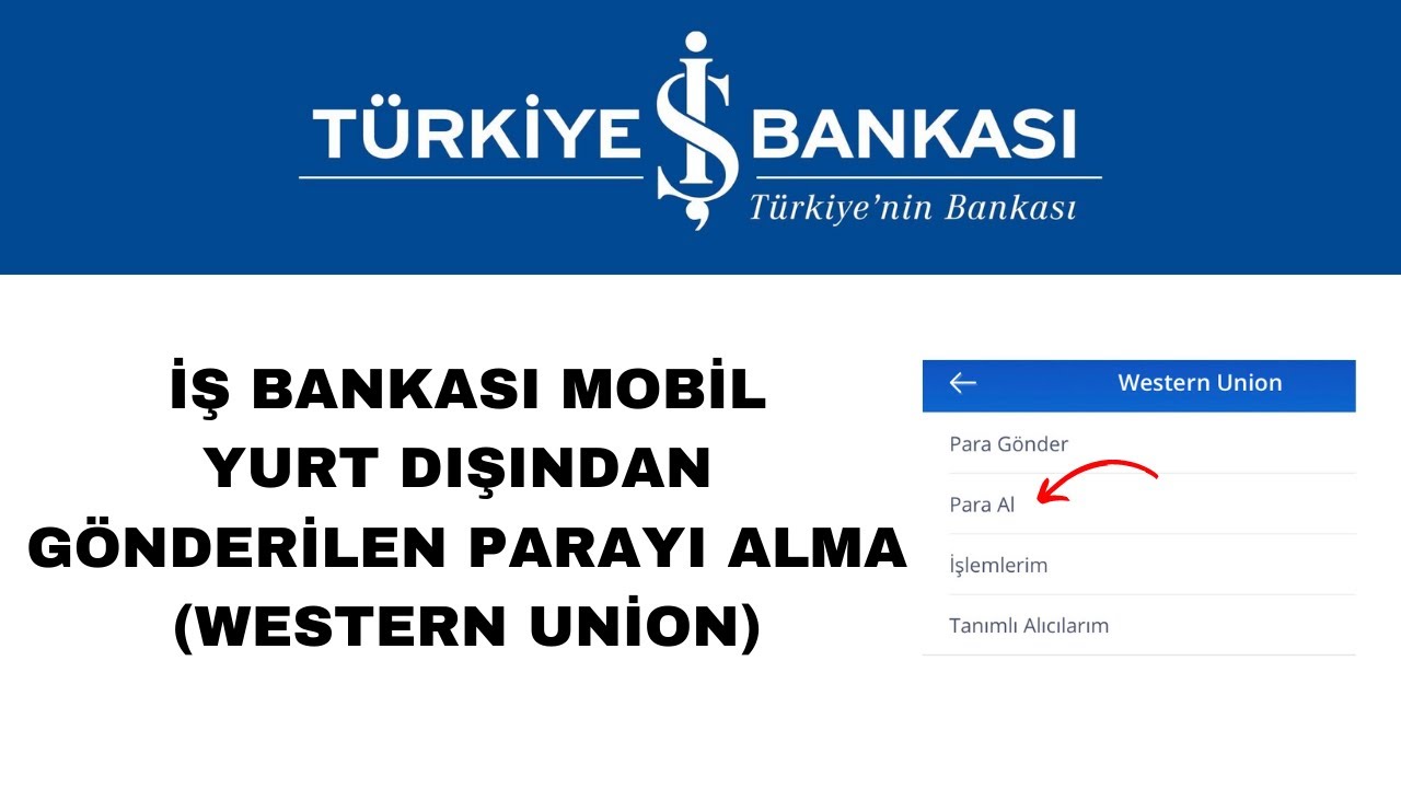 iş bankası western union komisyon