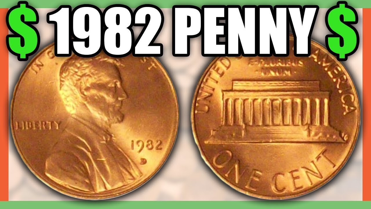 value of copper pennies 1982