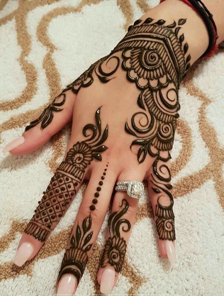 mehandi designs for beginners