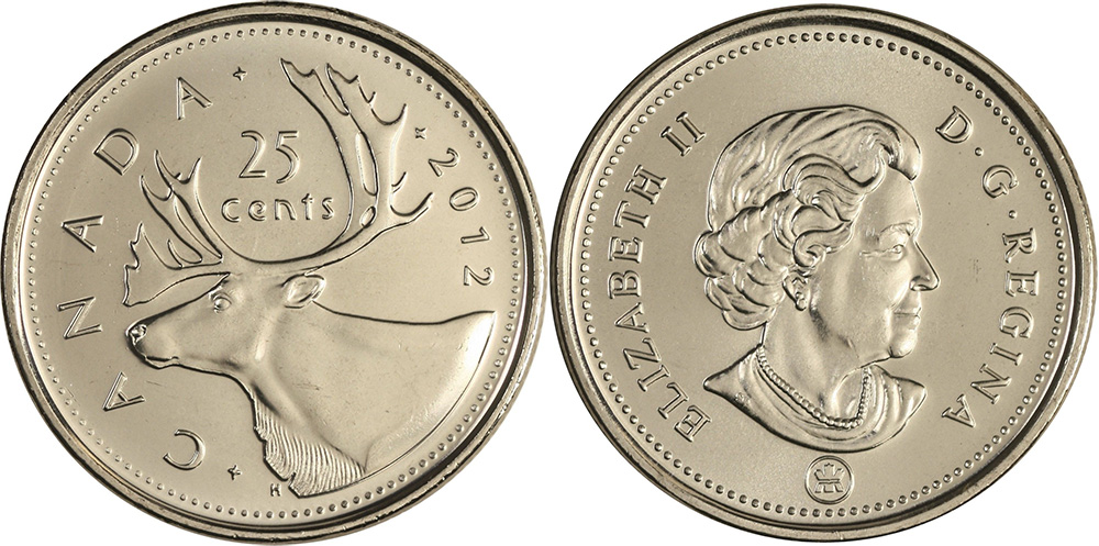 canadian 25 cent coin value