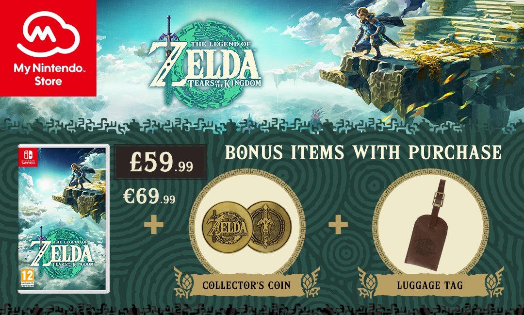 zelda pre order bonus