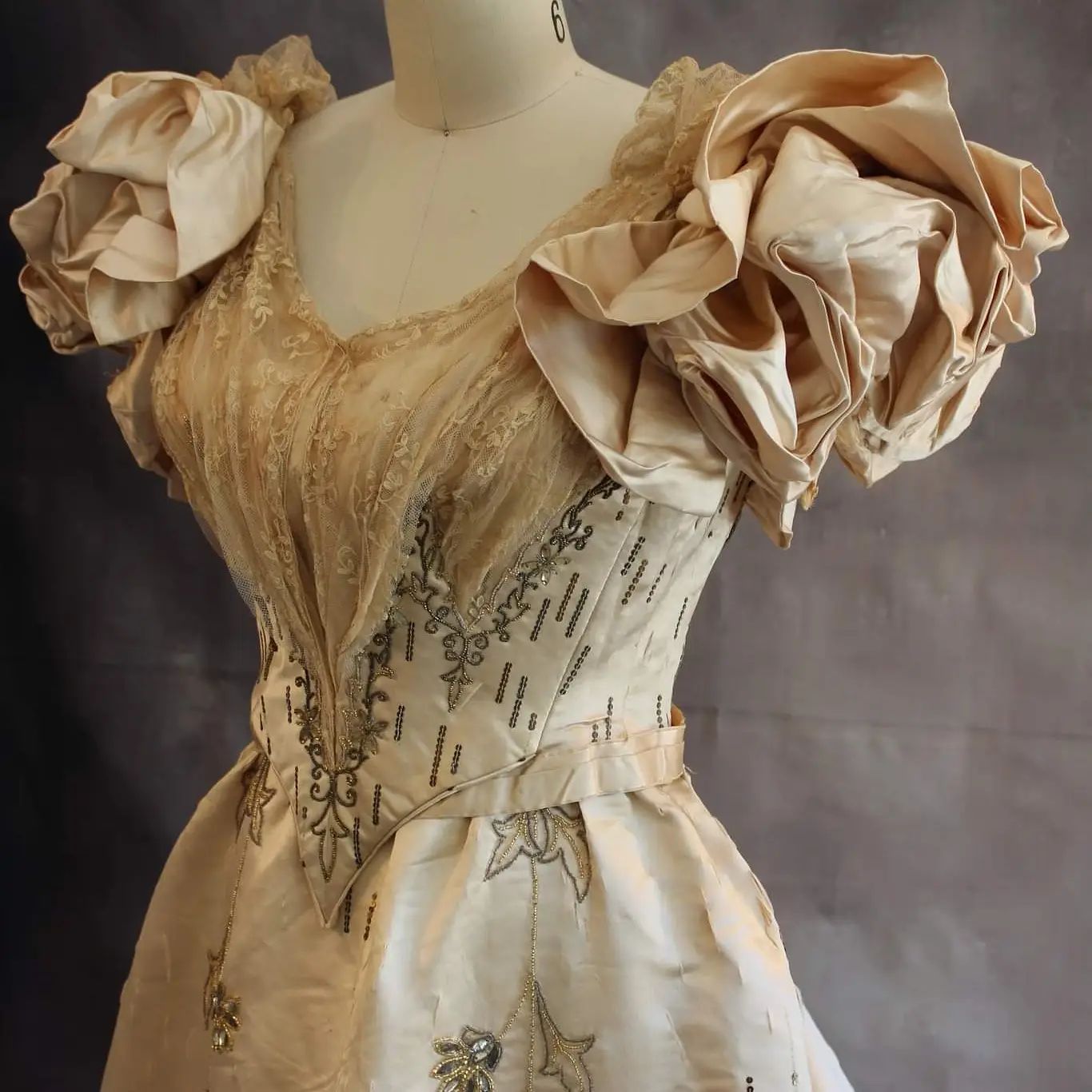 antique gown