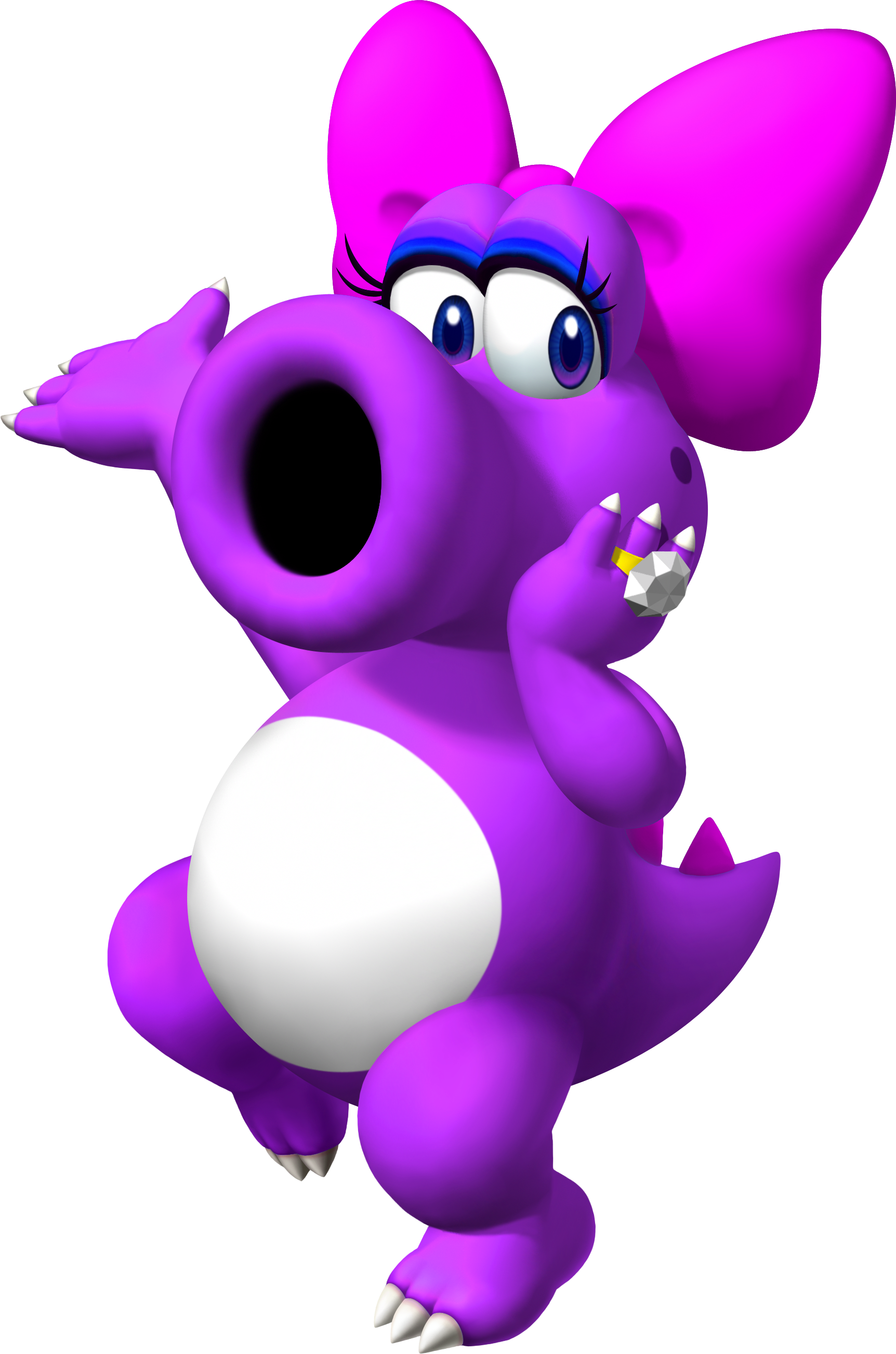 purple character in mario