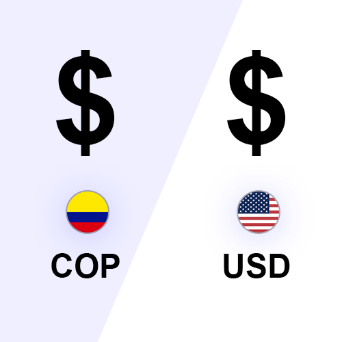 currency colombian pesos to dollars