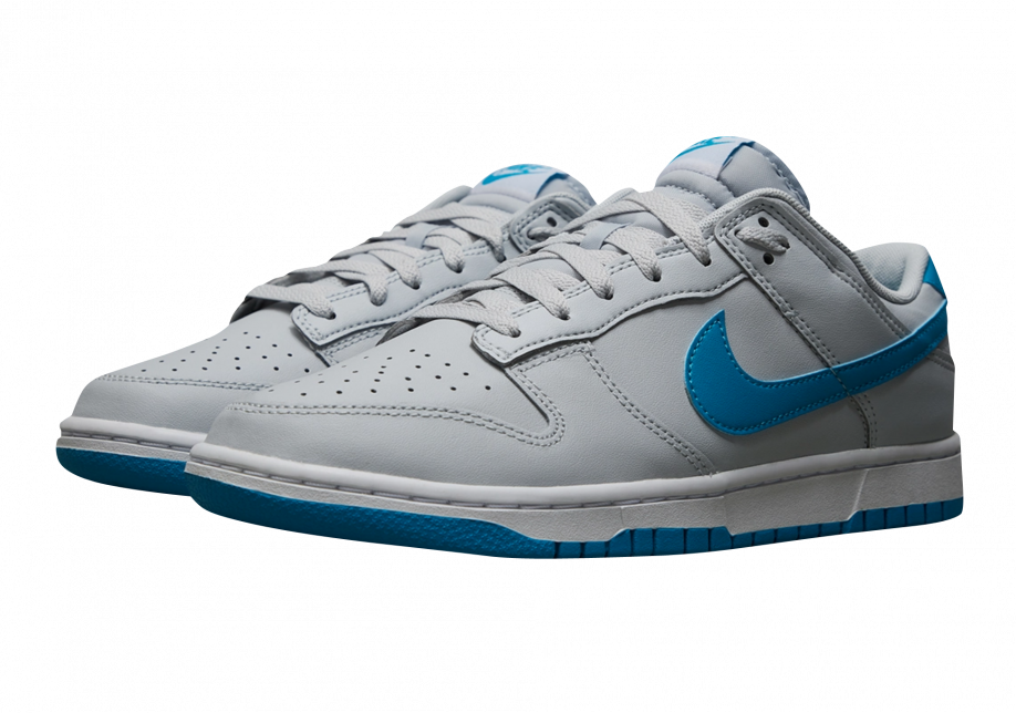 gray blue dunks