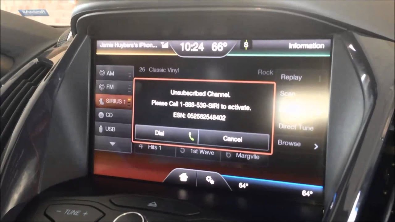 how to change siriusxm to new car