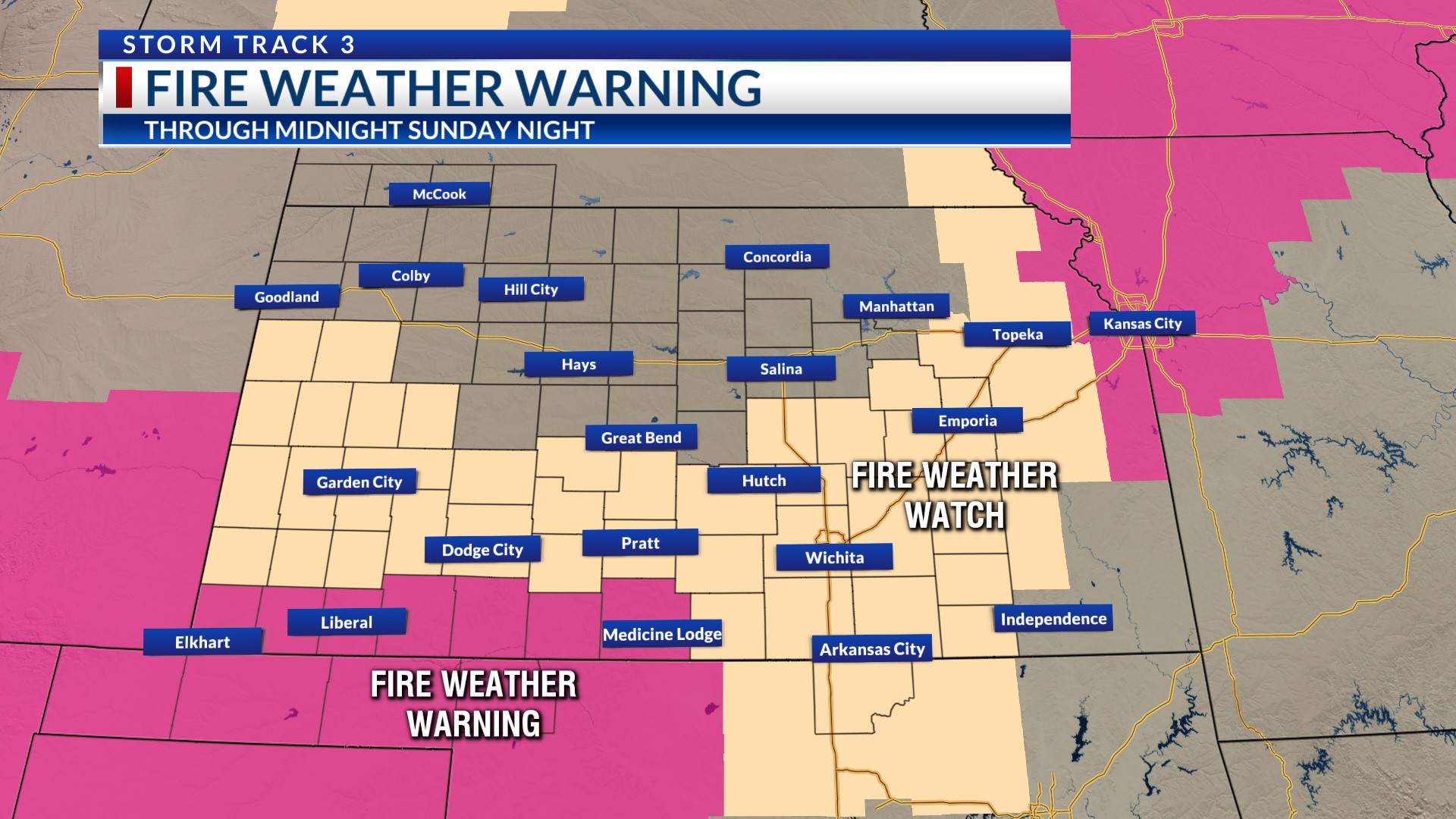 hour by hour weather wichita ks