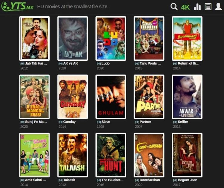 bollywood yts movies